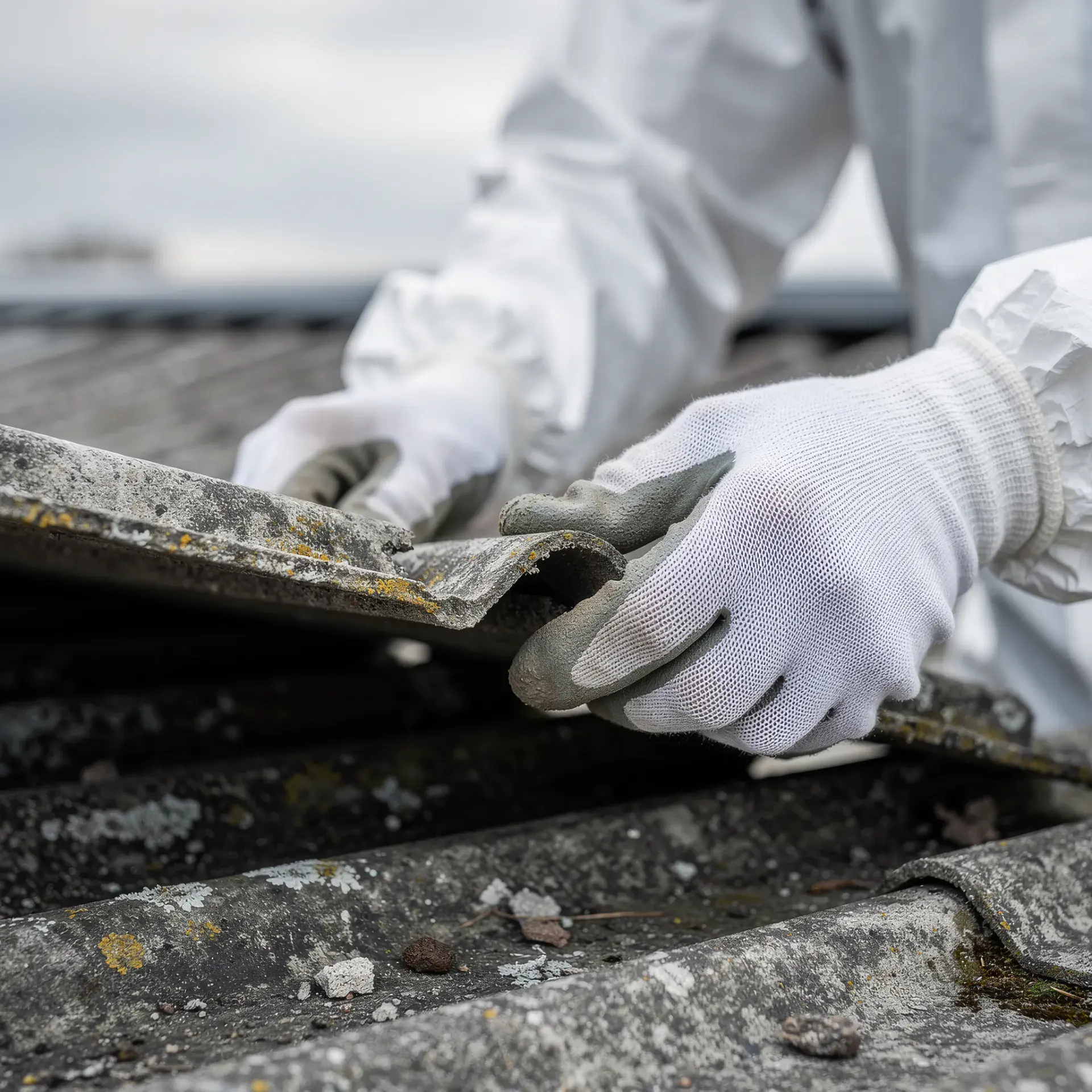 Professionel tagrende rensning med fokus på vedligeholdelse og forebyggelse af skader.